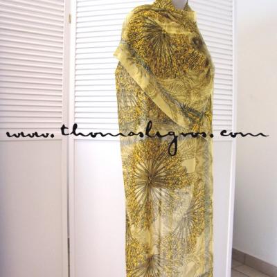 Imprimé voyageur drapé