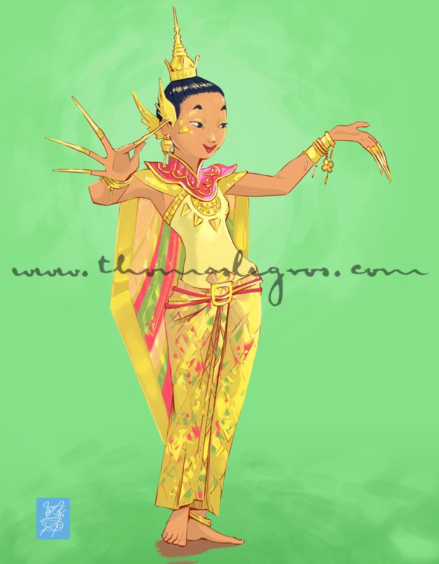 Danseuse Thaïlandaise