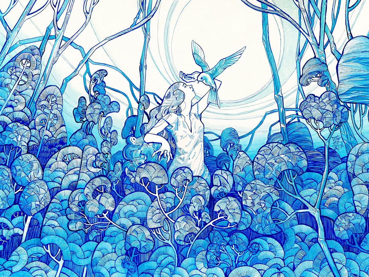 Emergence tirage d'Art